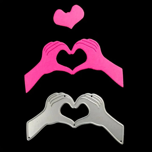 Craft - metal die - hands