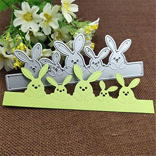 Craft - metal die - bunny rabbits