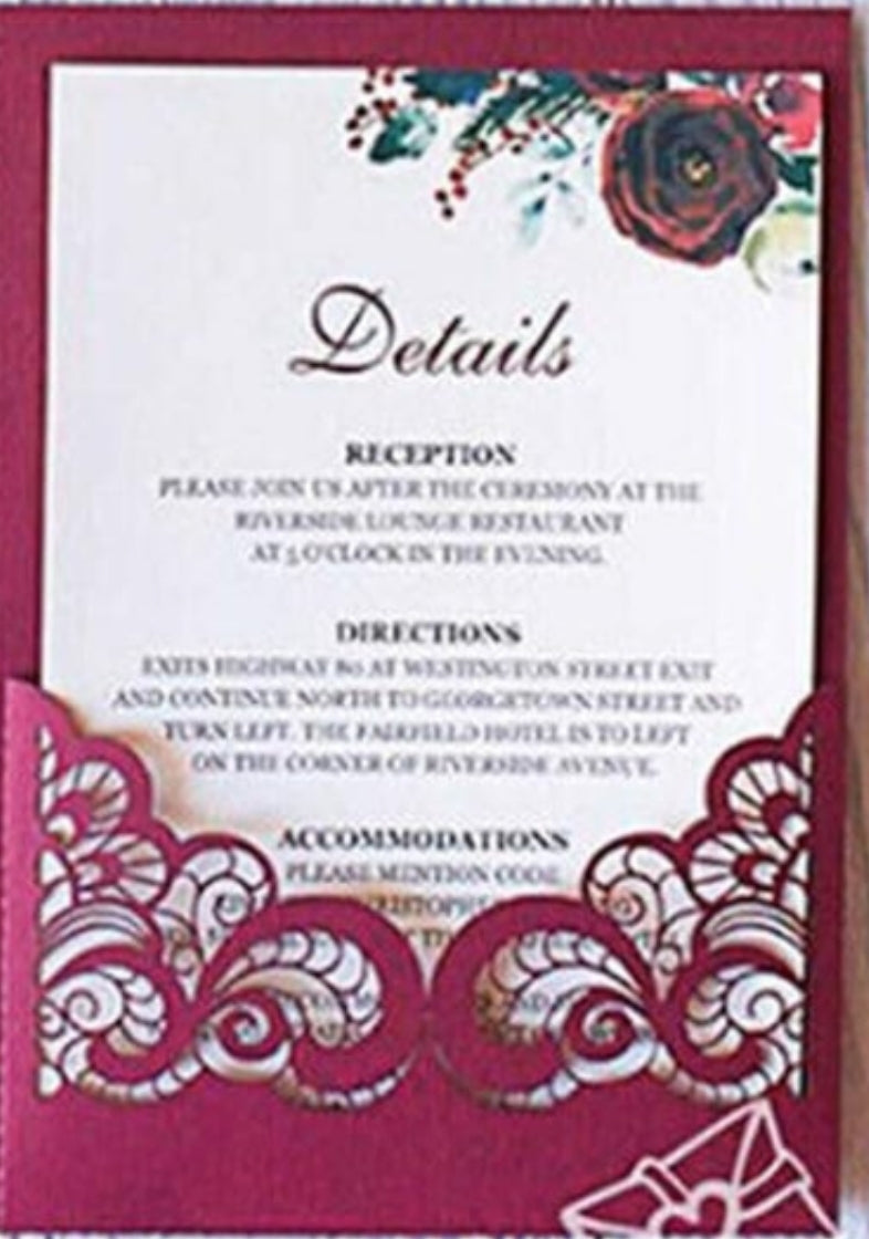 Craft - metal die - lace border