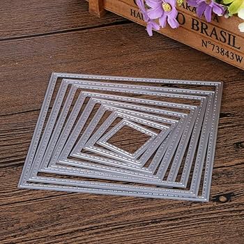 Crafting - metal die - Nesting - square