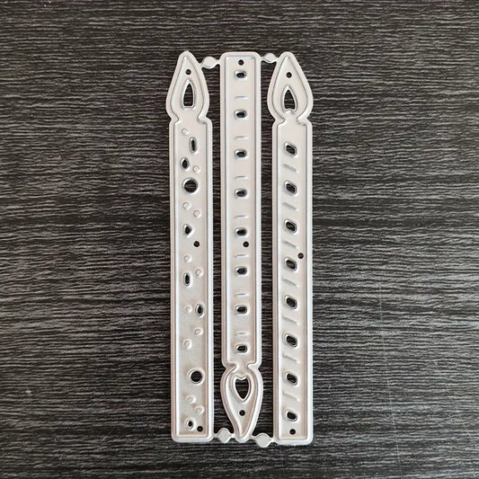 Craft - metal die - candles
