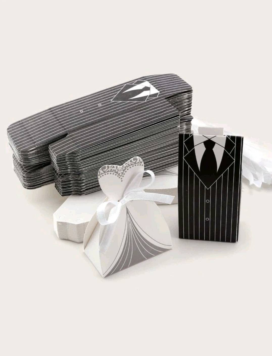 Wedding Favours - Bride & Groom wedding favour boxes