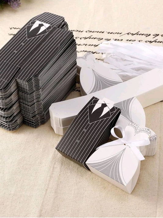 Wedding Favours - Bride & Groom wedding favour boxes