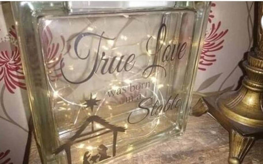 LED true love Christmas decoration
