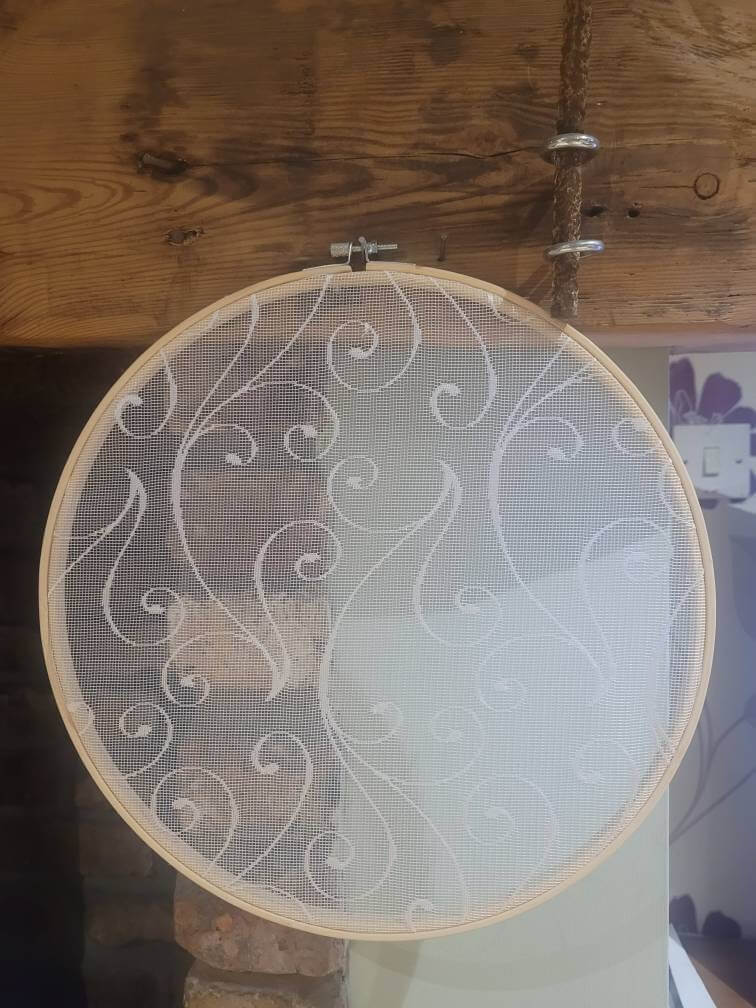  Earring Hoop Holder 12" - swirl