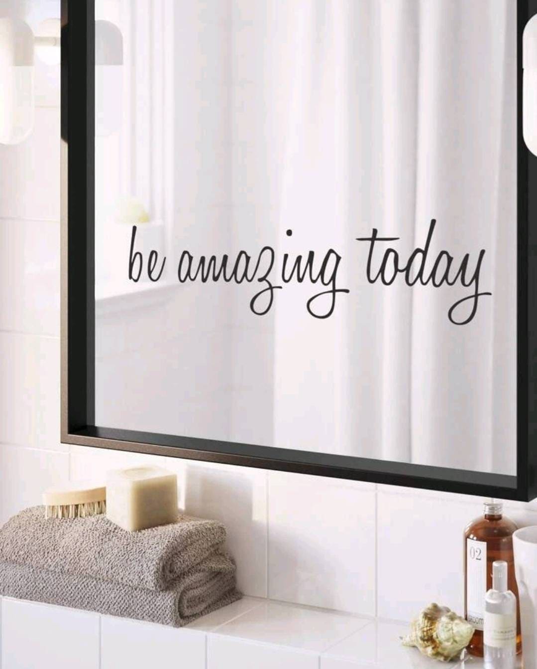 Wall Decal - be amazing today