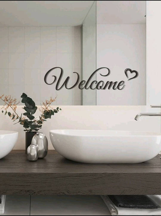 Wall Decal - welcome