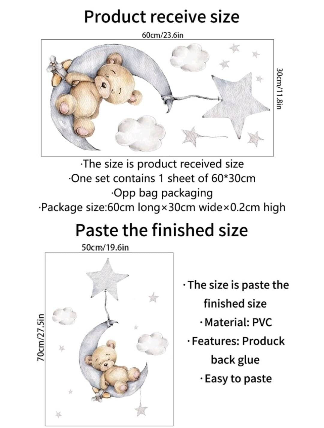 Wall Decal - nursery unisex