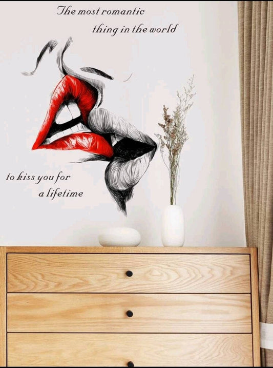 Wall Decal - kiss
