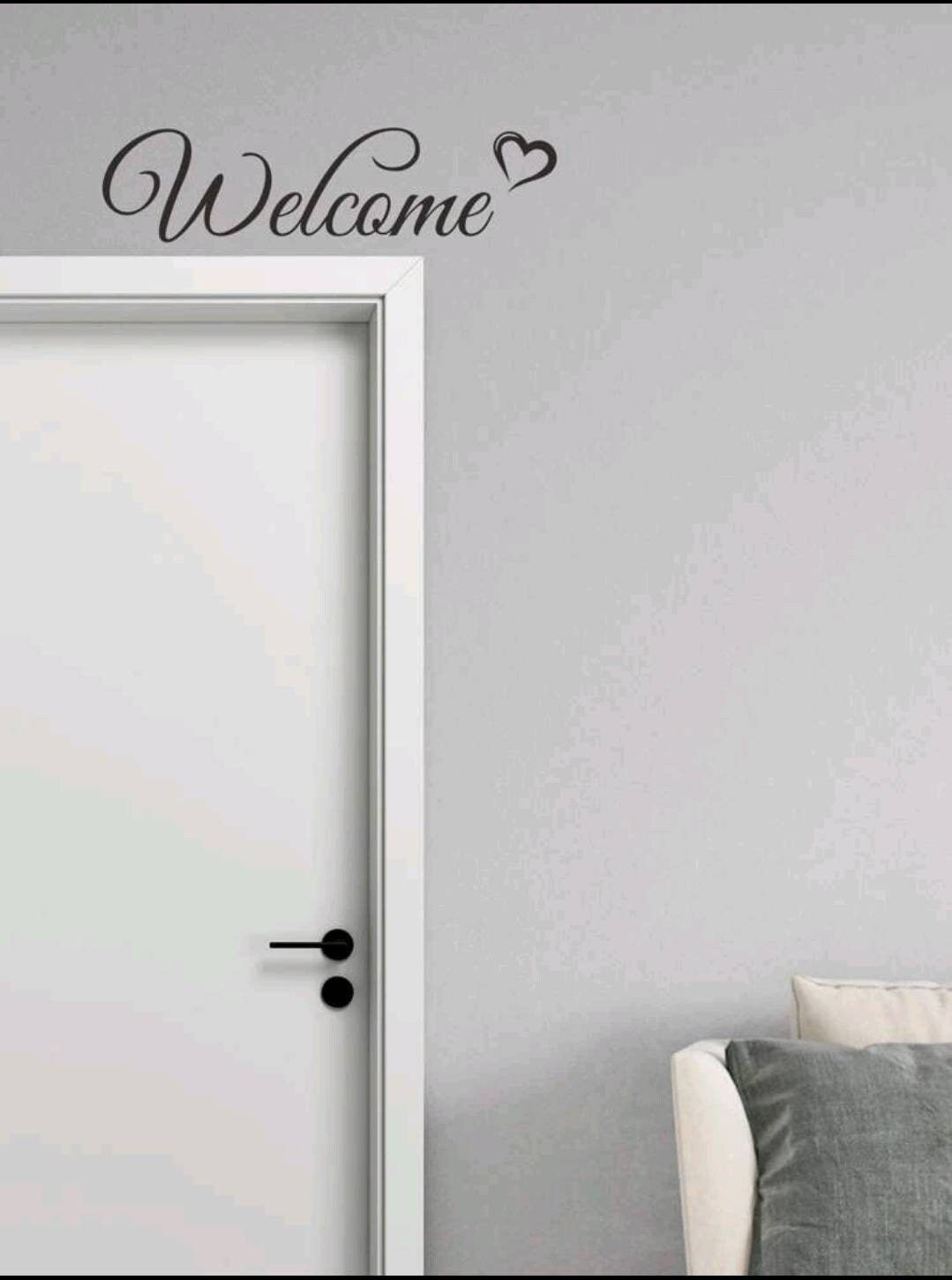 Wall Decal - welcome