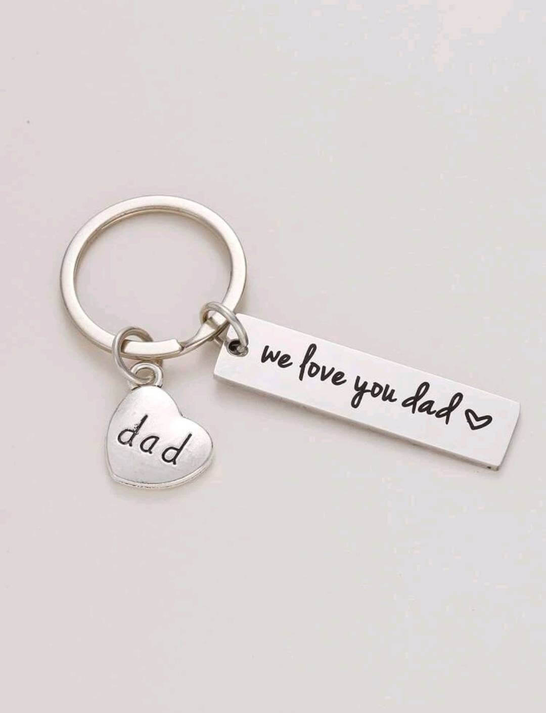 keyring we love you dad