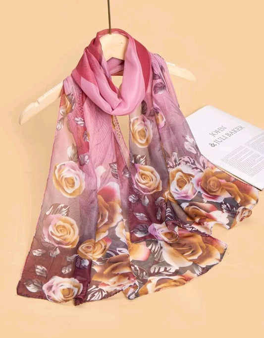 Scarf - floral
