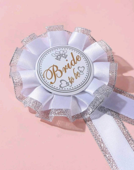 hen do bride to be badge
