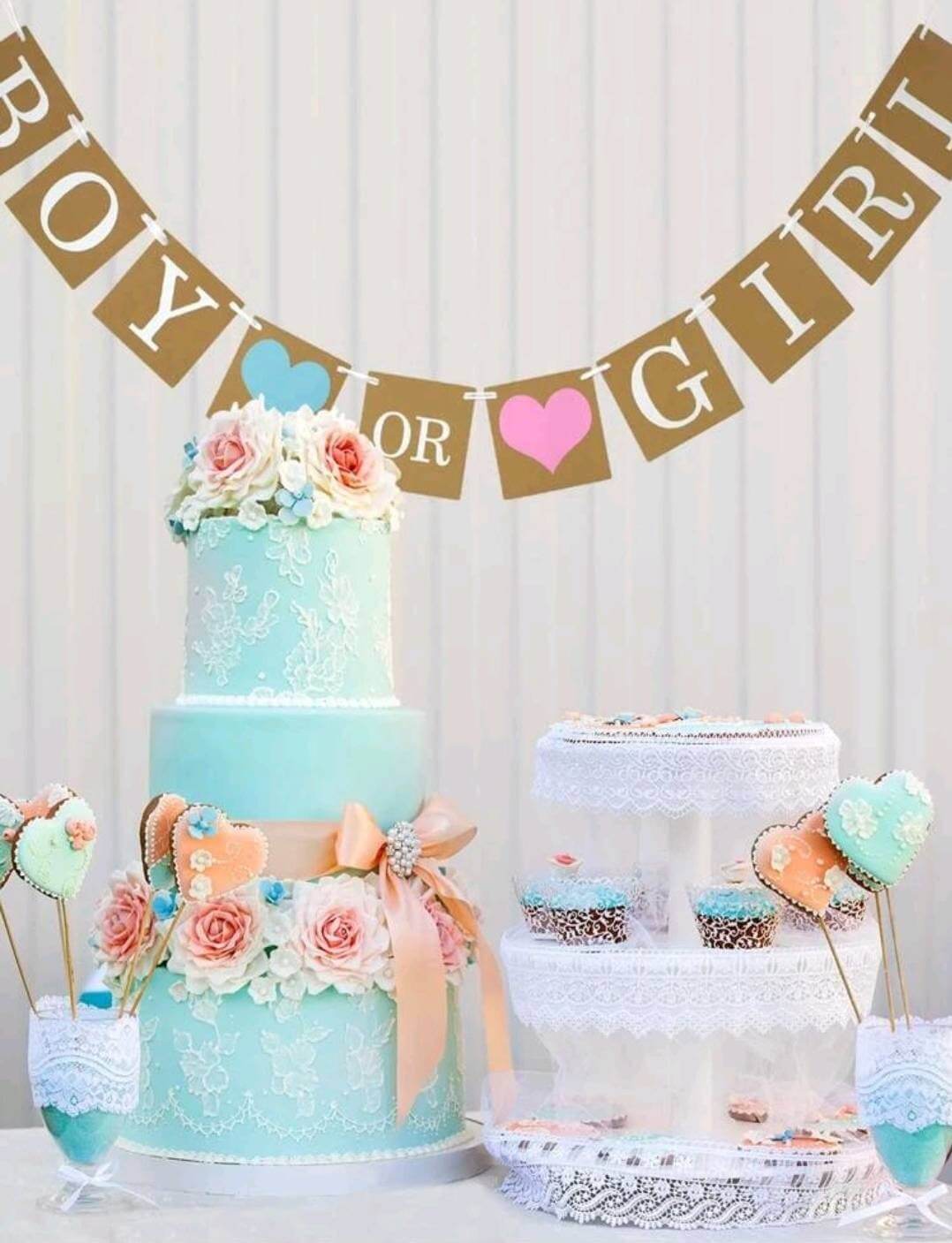 baby girl baby shower bunting