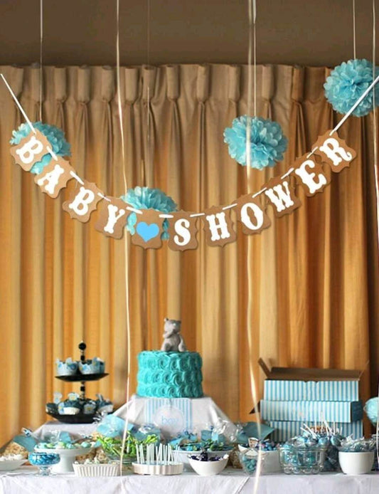 baby boy baby shower bunting