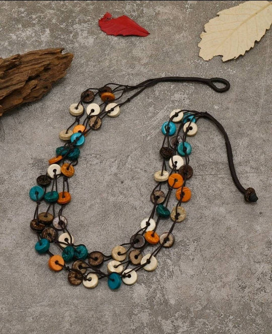 Necklace - layered boho