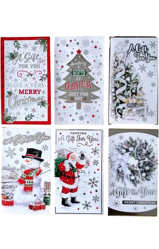 Christmas money envelopes 