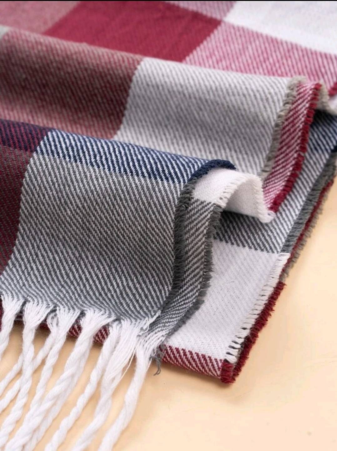 Scarf - multi Plaid