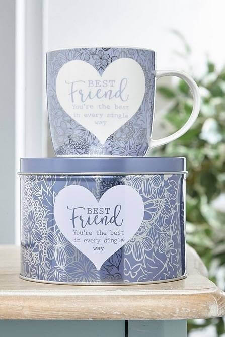 Gift - Said With Sentiment Best Friend Mug In Tin