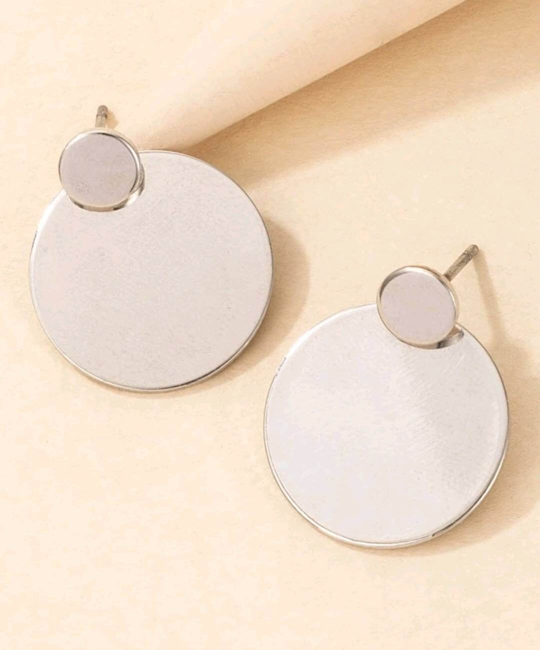 Earrings - Silver drop
