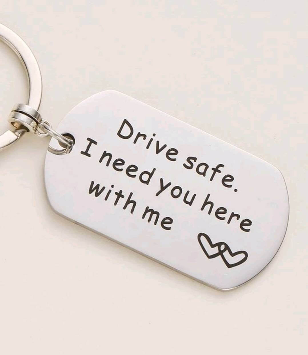 Keyring - drive safe motorbike