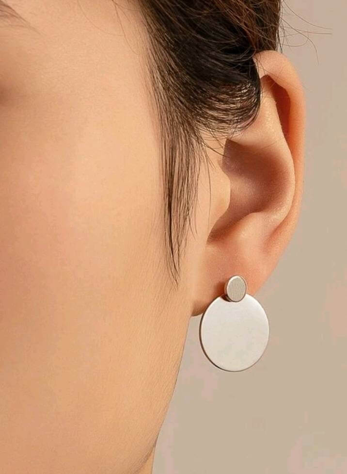 Earrings - Silver drop