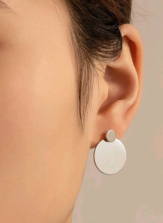 Earrings - Silver drop