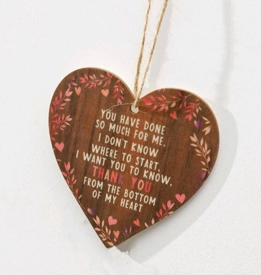 Plaque - thank you gift