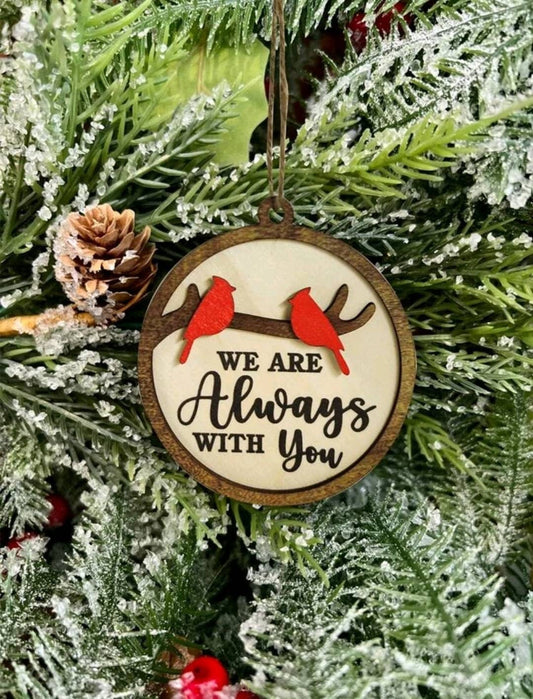 Plaque - wooden grief robin