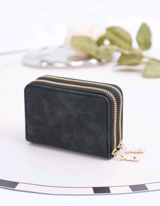 Purse - black leather