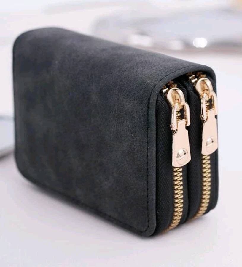 Purse - black leather