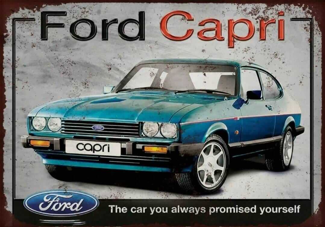 Home decor - Tin Sign - Ford Capri