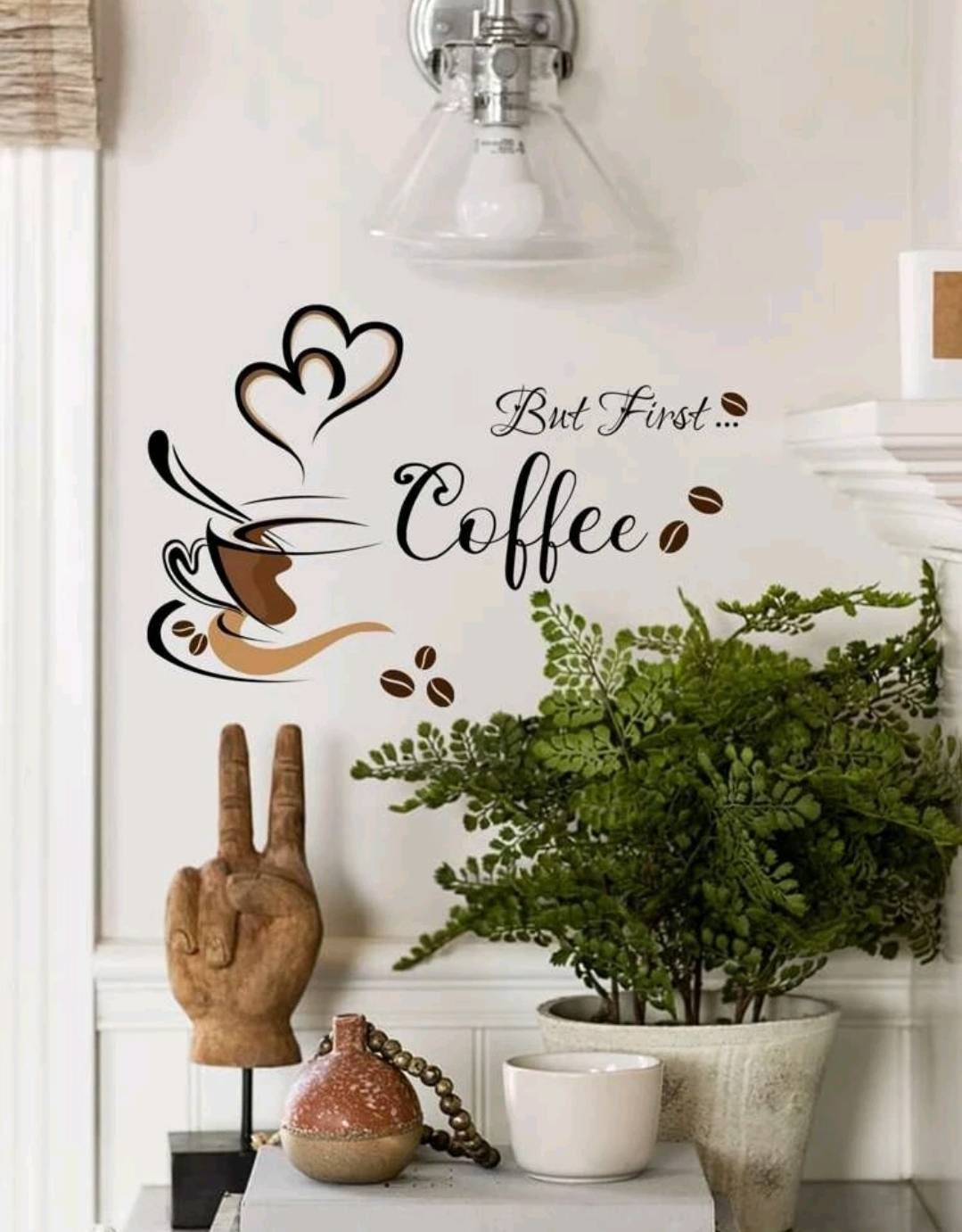Wall Decal - but first coffee