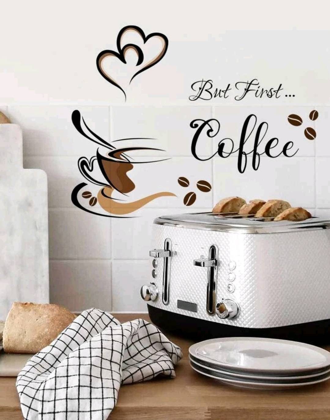 Wall Decal - but first coffee