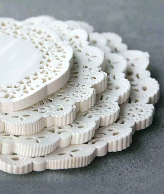 Craft - hollow lace doilies (100)