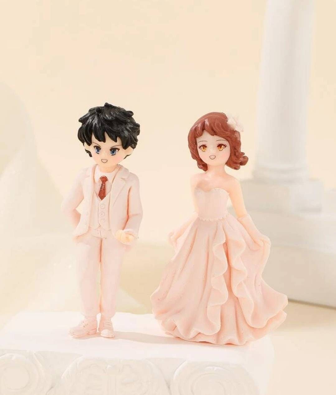 Wedding Cake Topper - cute couple