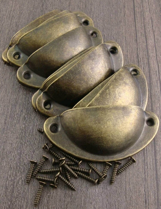 Home decor - vintage drawer handles