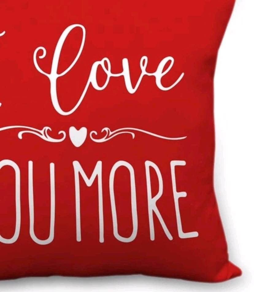 Cushion - I love you more
