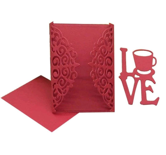 Craft - metal die - love cuppa