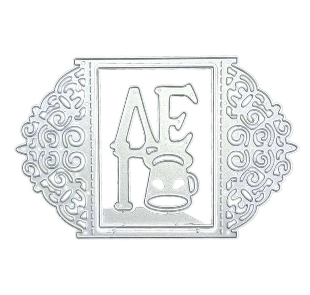 Craft - metal die - love cuppa