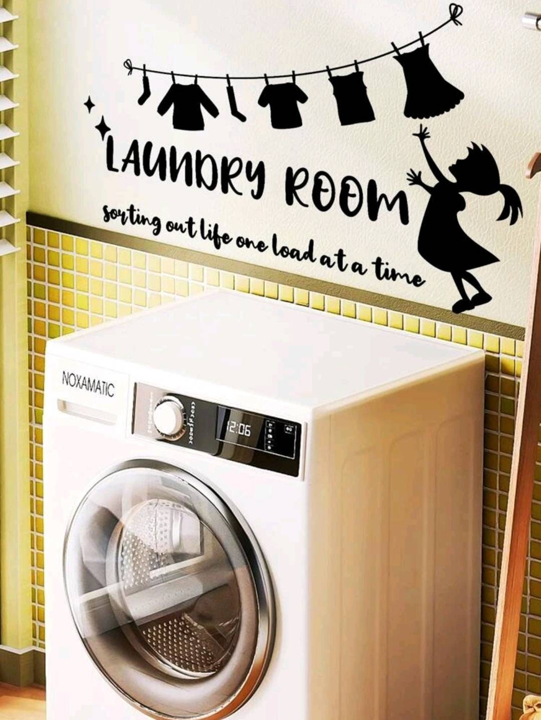Wall Decal - laundry