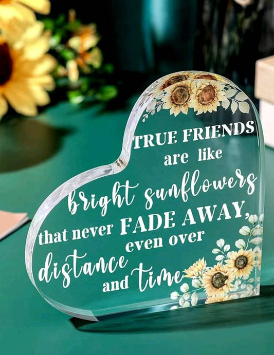 Plaque - true friend