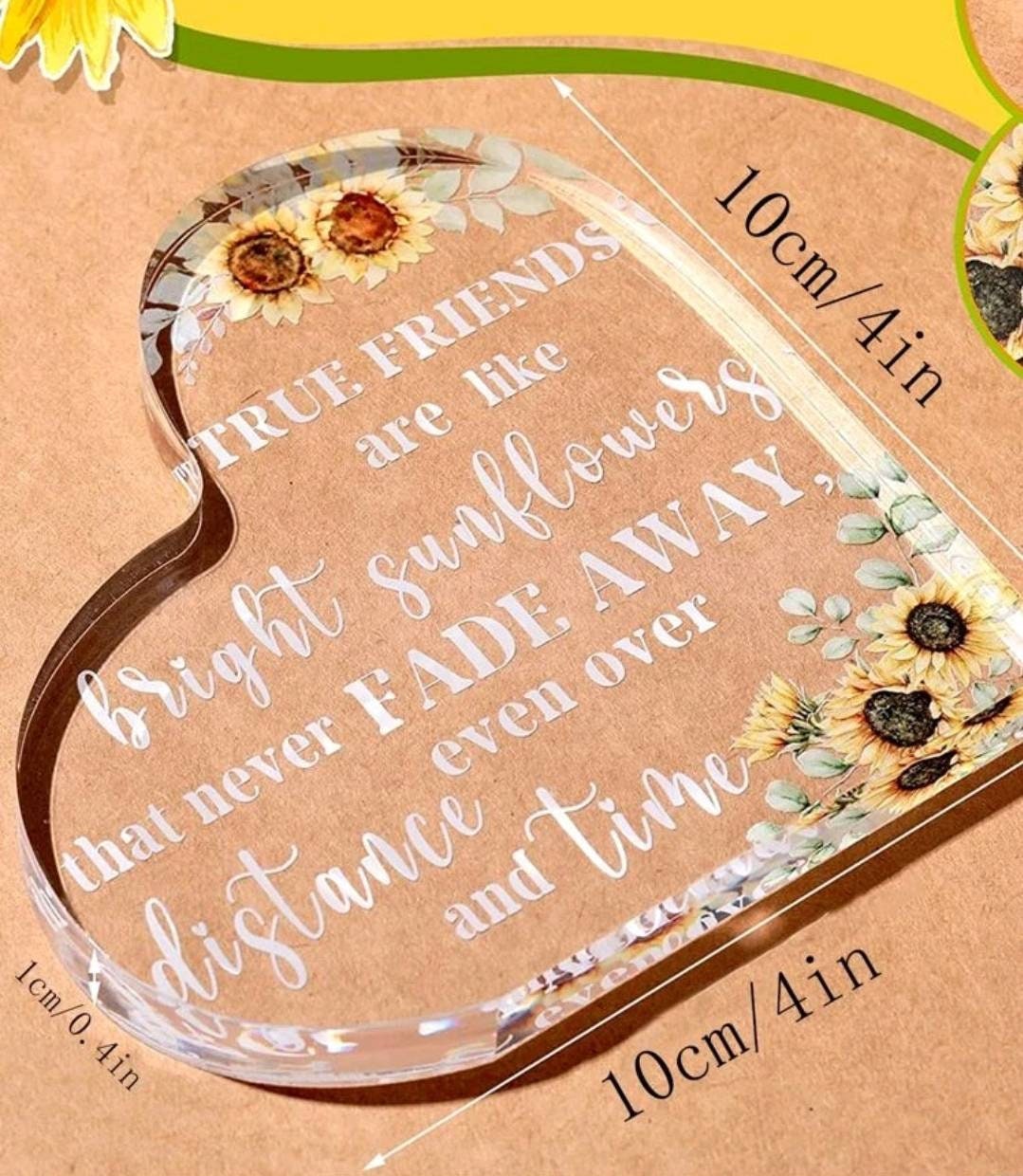 Plaque - true friend