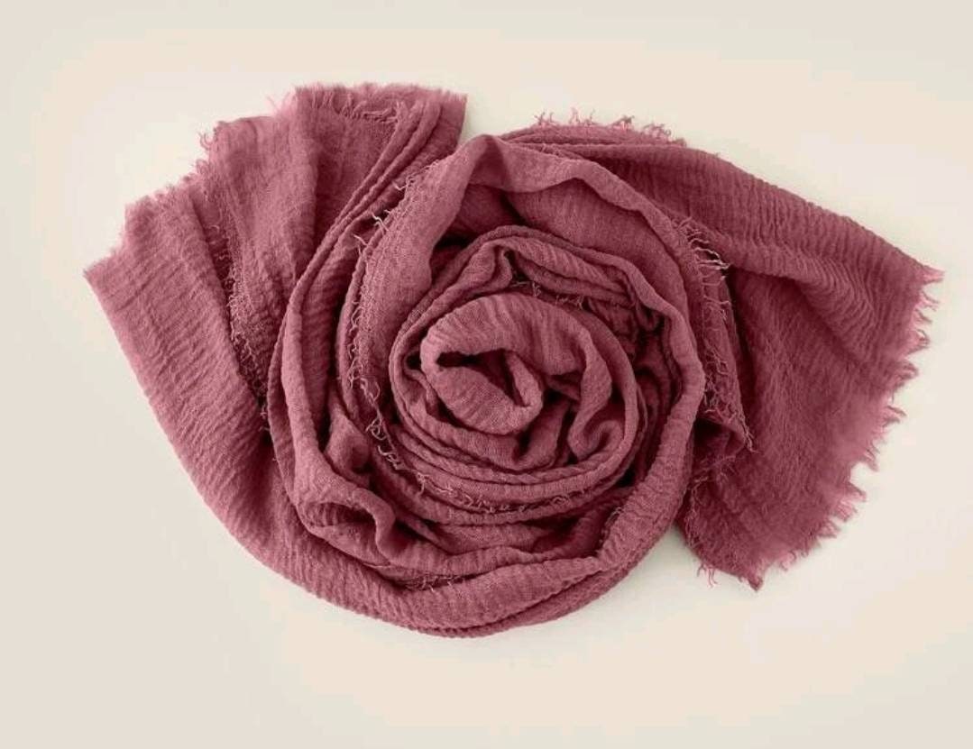 Scarf - redwood pink
