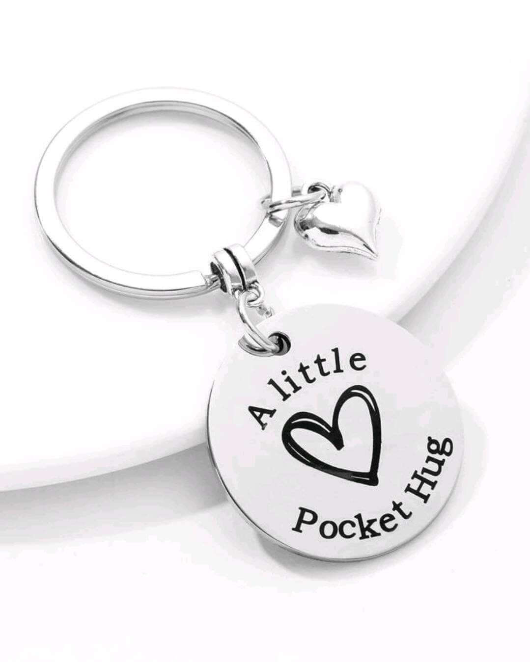 pocket hug keyring