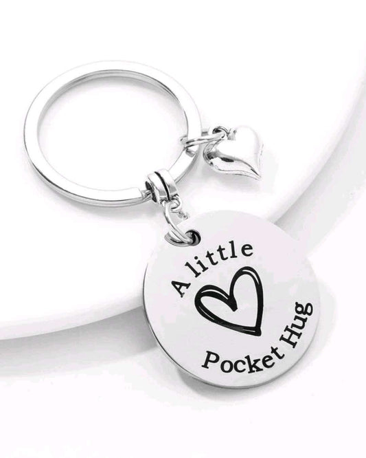 pocket hug keyring