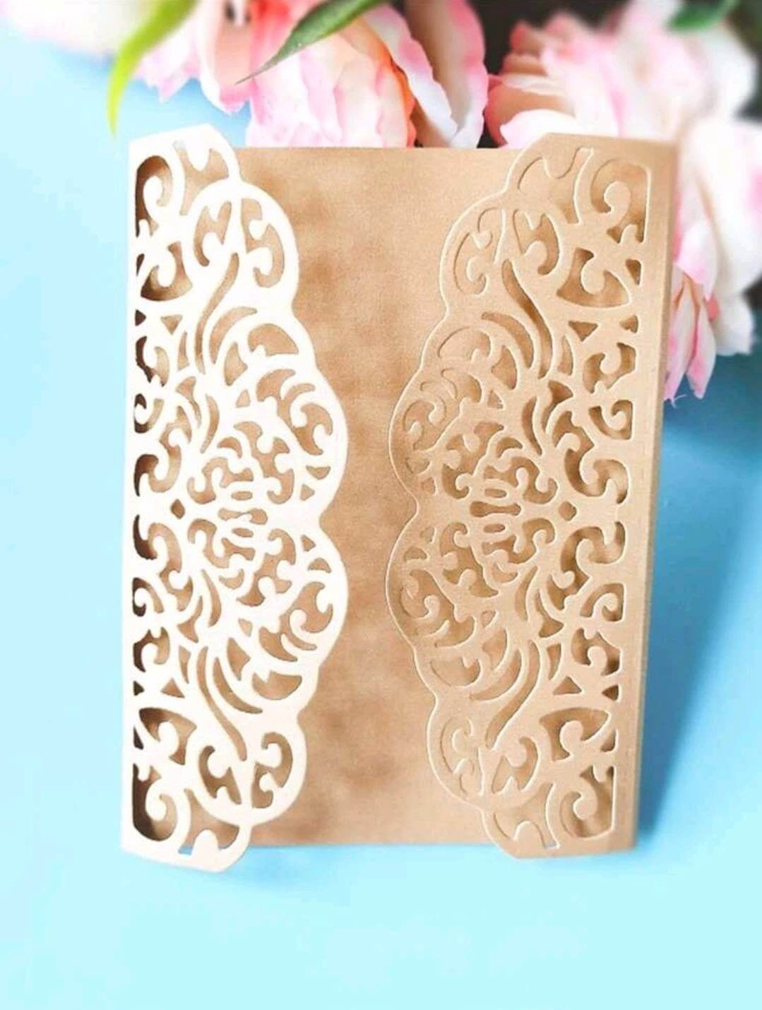 Craft - metal die - wedding lace border