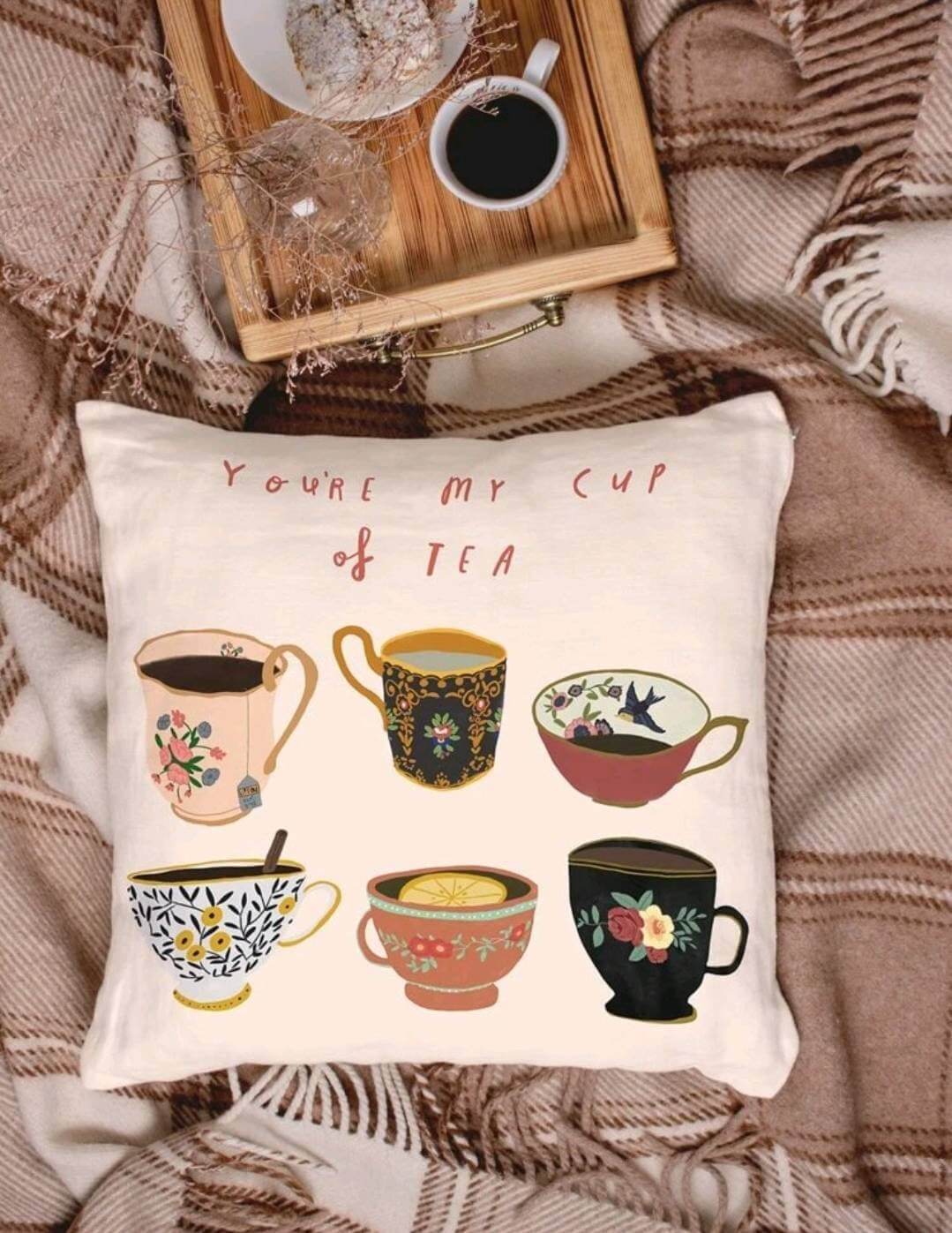 Cushion - you're my cup of tea