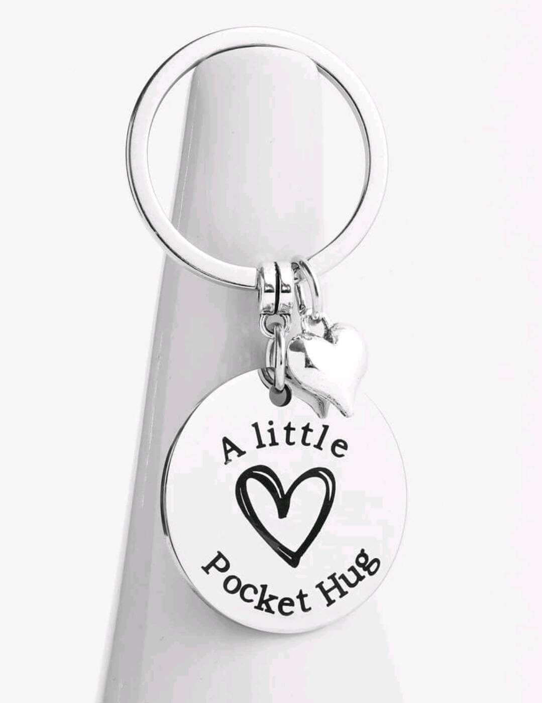 pocket hug keyring