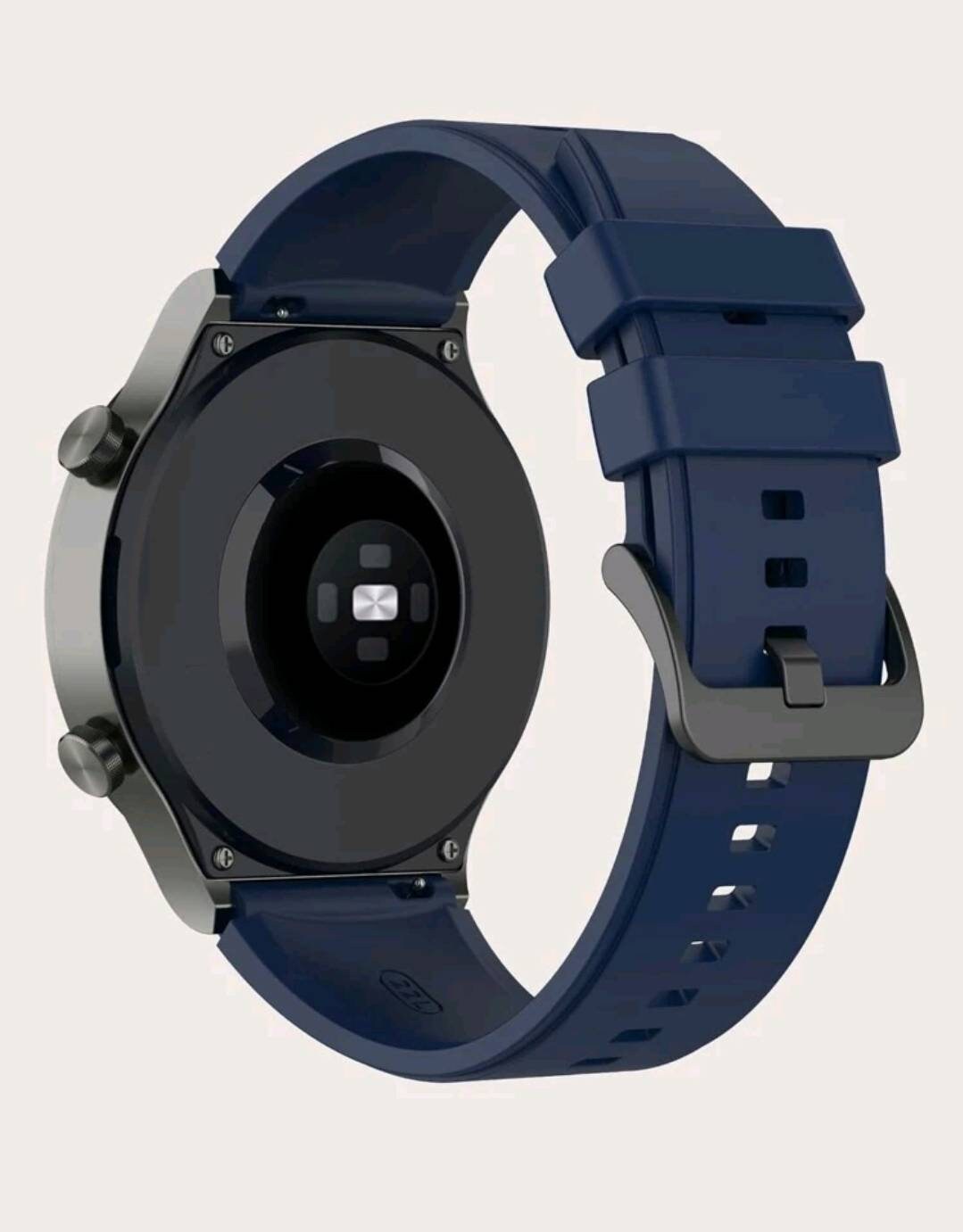 Watch Strap - silicone dusty blue